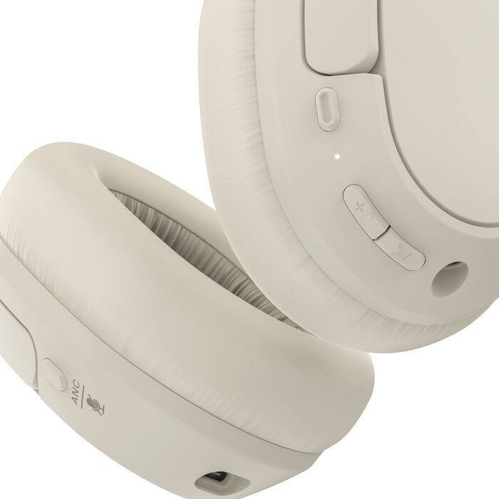Belkin AUD008HQSA cuffia e auricolare Cuffie Wireless A Padiglione Musica e Chiamate USB tipo-C Bluetooth Sabbia [AUD008HQSA]