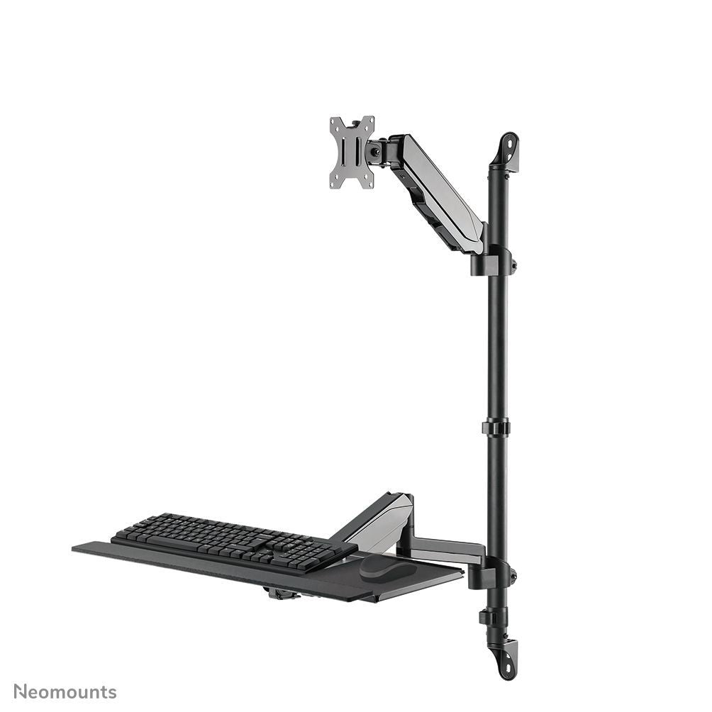 Neomounts WL90-325BL1 Postazione di lavoro in piedi a parete 17-32" - molla a gas [WL90-325BL1]