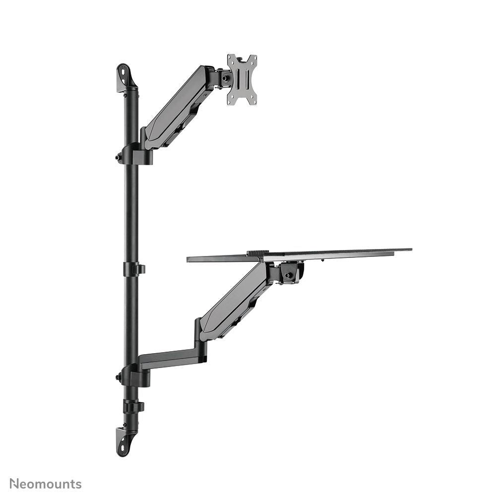 Neomounts WL90-325BL1 Postazione di lavoro in piedi a parete 17-32" - molla a gas [WL90-325BL1]
