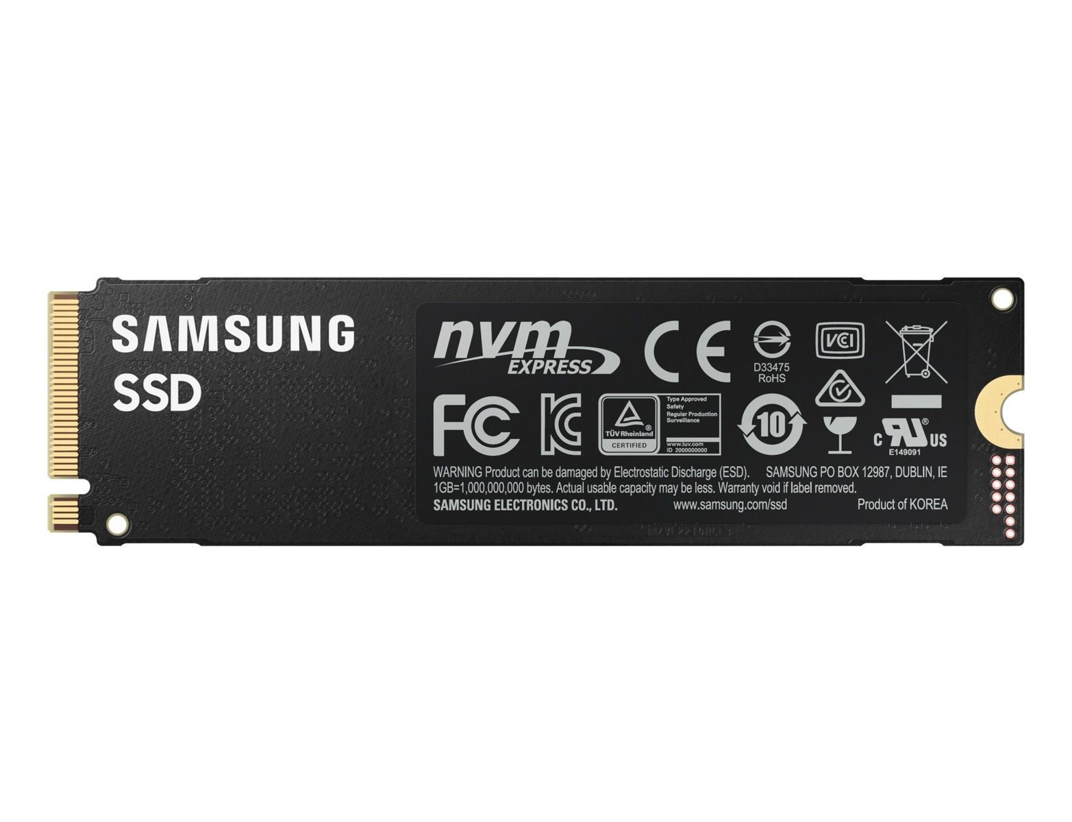 Origin Storage MZ-V8P1T0BW drives allo stato solido M.2 1 TB PCI Express 4.0 V-NAND MLC NVMe [MZ-V8P1T0BW]