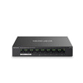 Mercusys MS108GP switch di rete Gestito Gigabit Ethernet (10/100/1000) Supporto Power over Ethernet (PoE) Nero [MS108GP]