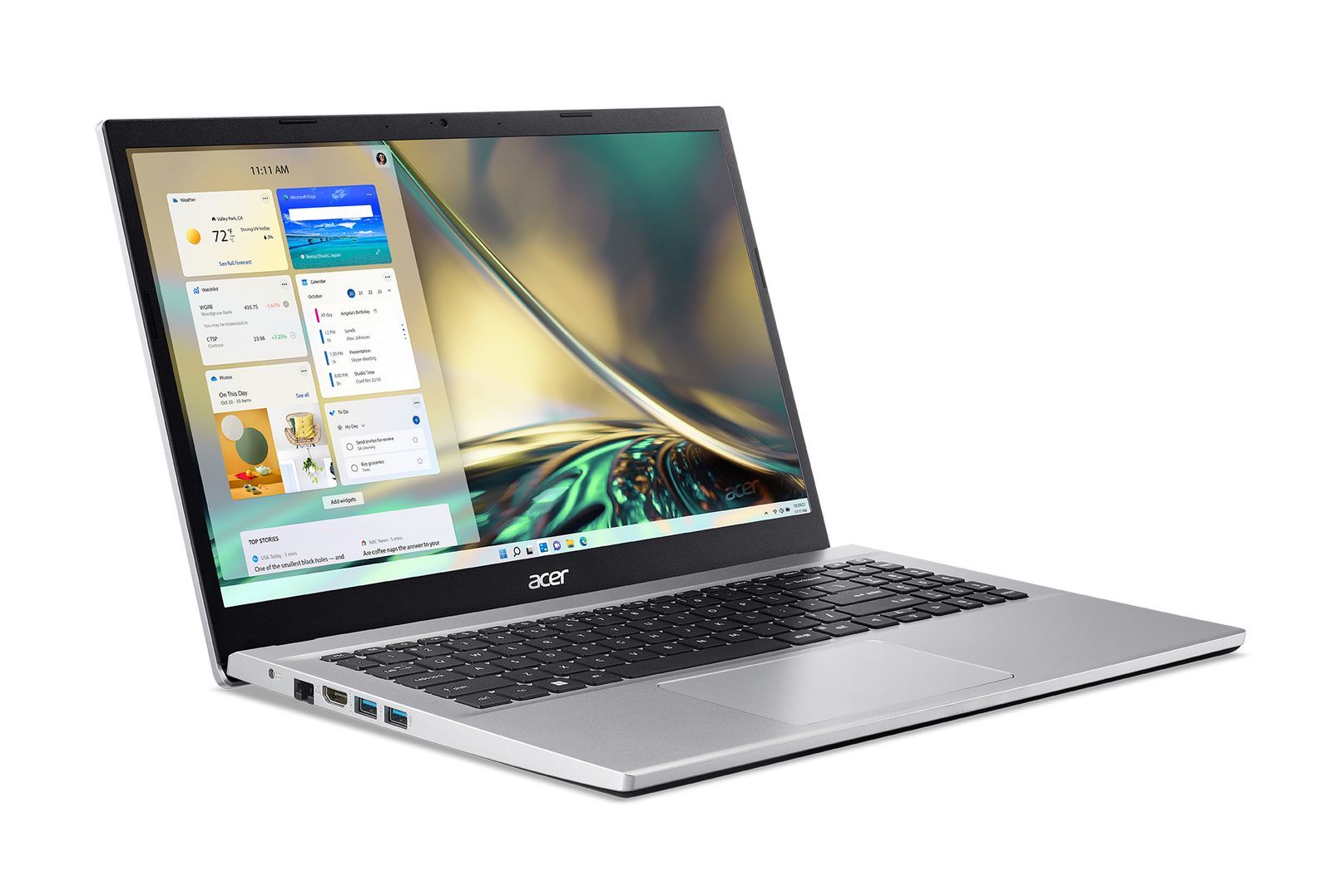 Acer Aspire 3 A315-59-58MY Intel Core i5 i5-1235U Computer portatile 39,6 cm (15.6") Full HD 32 GB DDR4-SDRAM 1 TB SSD Wi-Fi 6 (802.11ax) Windows 11 Home Italiano Argento [NX.K6TET.01M]