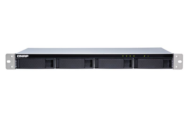 QNAP TL-R400S contenitore di unità di archiviazione Box esterno HDD/SSD Nero, Grigio 2.5/3.5" [TL-R400S]
