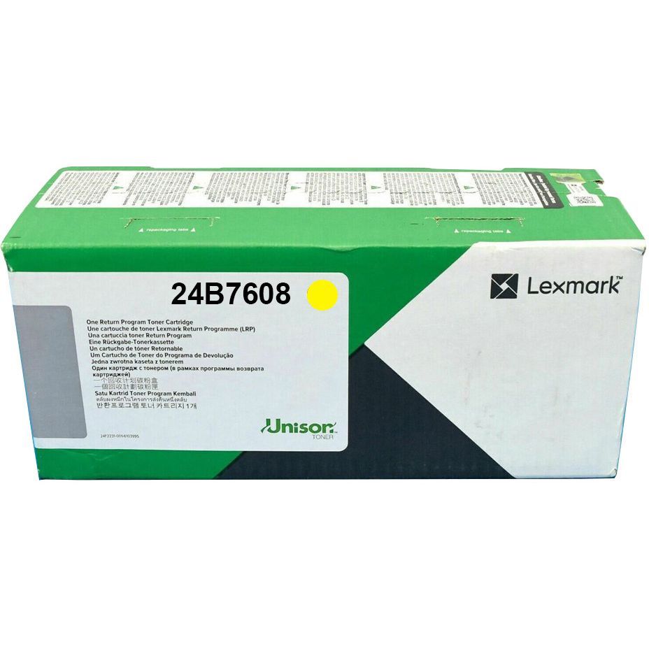 LXK XC8355, 95X, 96X CARTUCCIA GIALLO RETURN 12K [24B7608]