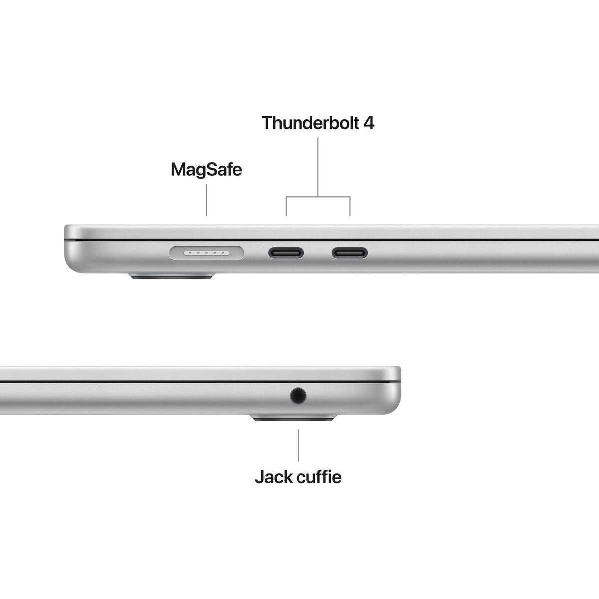15-inch MacBook Air: Apple M4 chip with 10-core CPU and 10-core GPU, 24GB, 512GB SSD - Silver [MC6J4T/A]