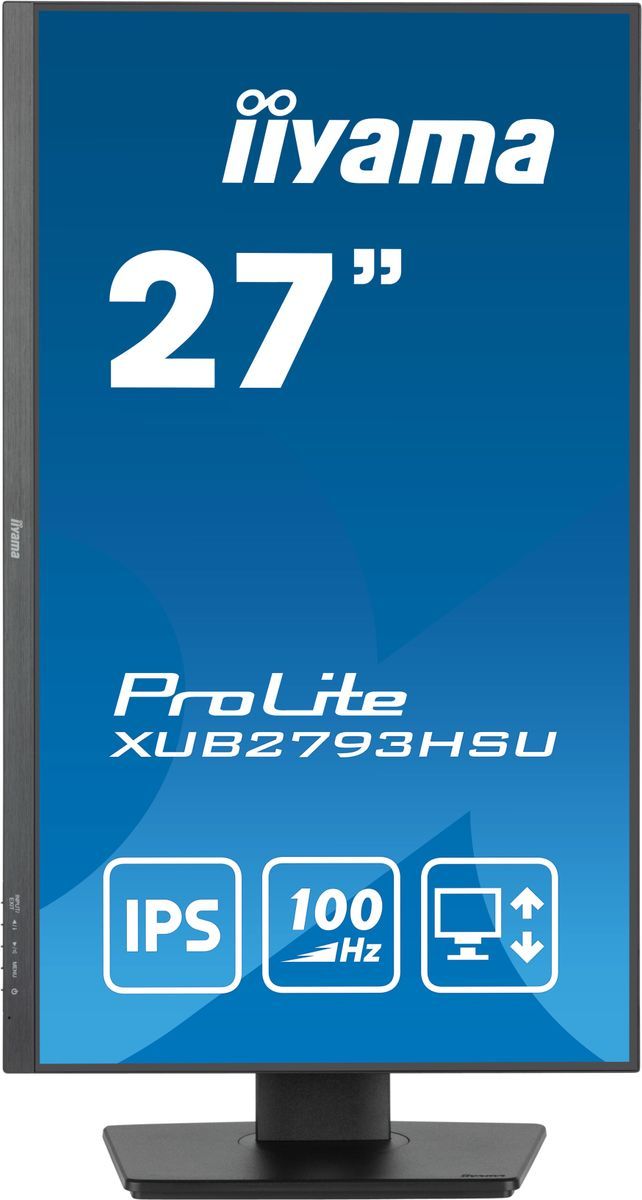 iiyama ProLite XUB2793HSU-B7 Monitor PC 68,6 cm (27") 1920 x 1080 Pixel Full HD LED Nero [XUB2793HSU-B7]