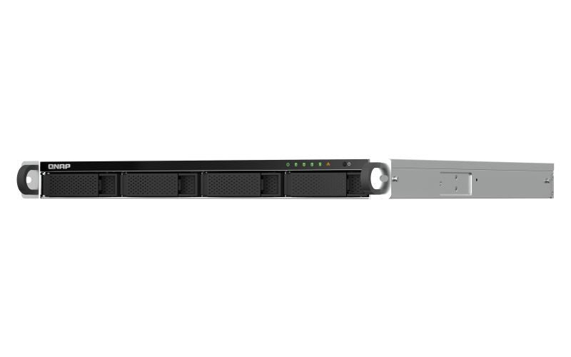 QNAP TS-464U-RP NAS Rack (1U) Intel Celeron N5095 8 GB QNAP Turbo System Nero [TS-464U-RP-8G]