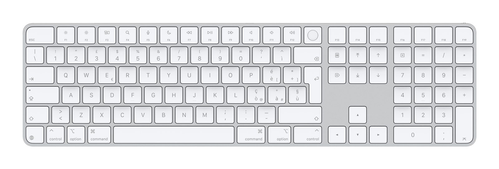 MAGIC KEYBOARD CON TOUCH ID TASTIERINO NUMERICO [MXK73T/A]