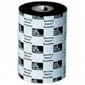 Zebra 2100 Wax nastro termico 450 m Nero [02100BK11045]