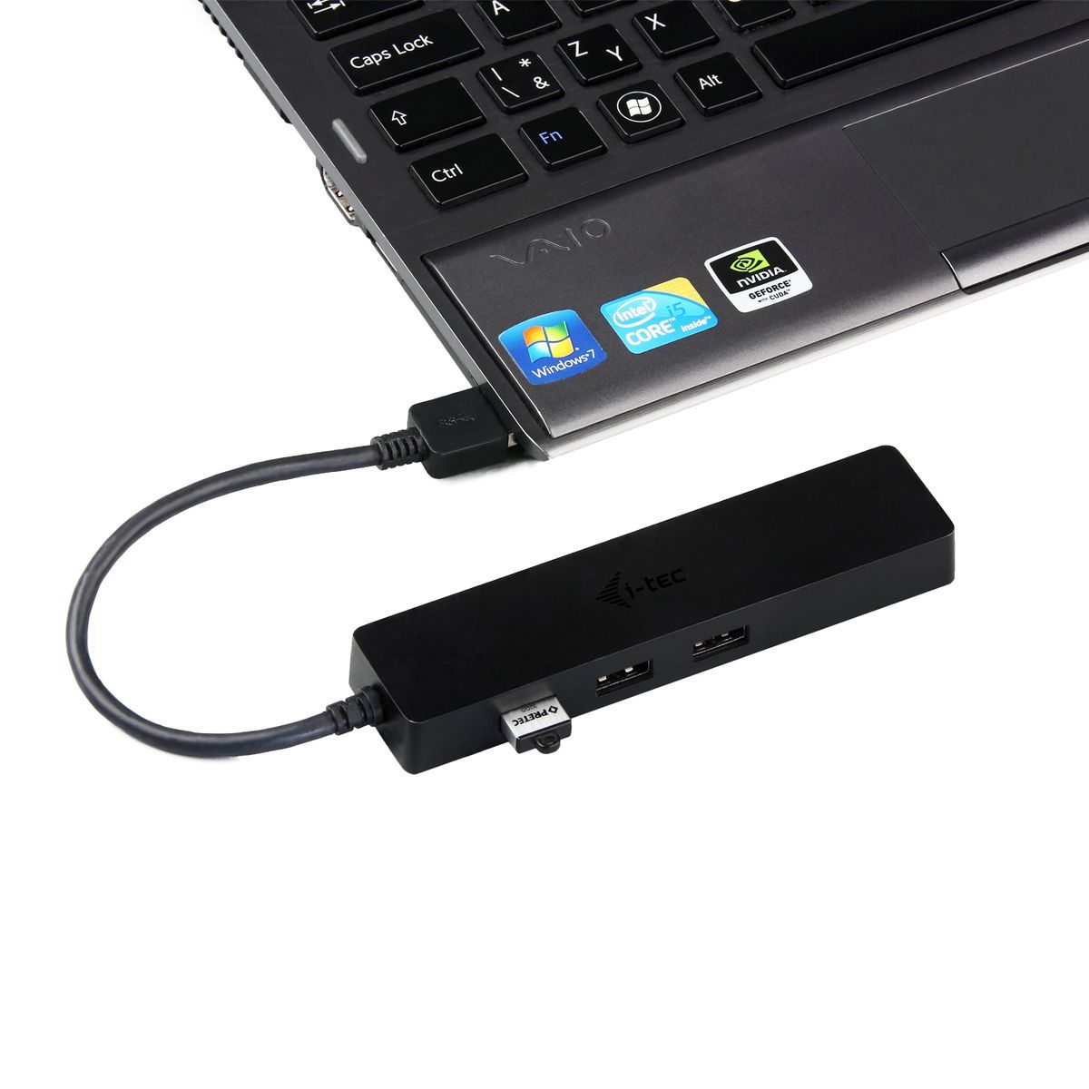 i-tec Advance U3GL3SLIM pannello drive bay Nero [U3GL3SLIM]