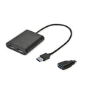 i-tec USB 3.0 / USB-C Dual 4K DP Video Adapter [U3DUAL4KDP]