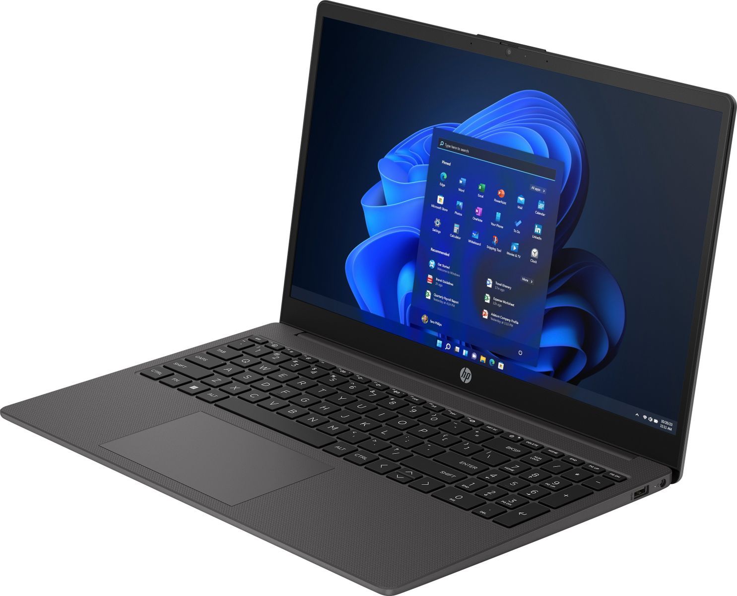 HP 250 G10 Intel Core i5 i5-1334U Computer portatile 39,6 cm (15.6") Full HD 8 GB DDR4-SDRAM 512 GB SSD Wi-Fi 6 (802.11ax) Windows 11 Home Nero, Argento [9Y6X6AT#ABZ]