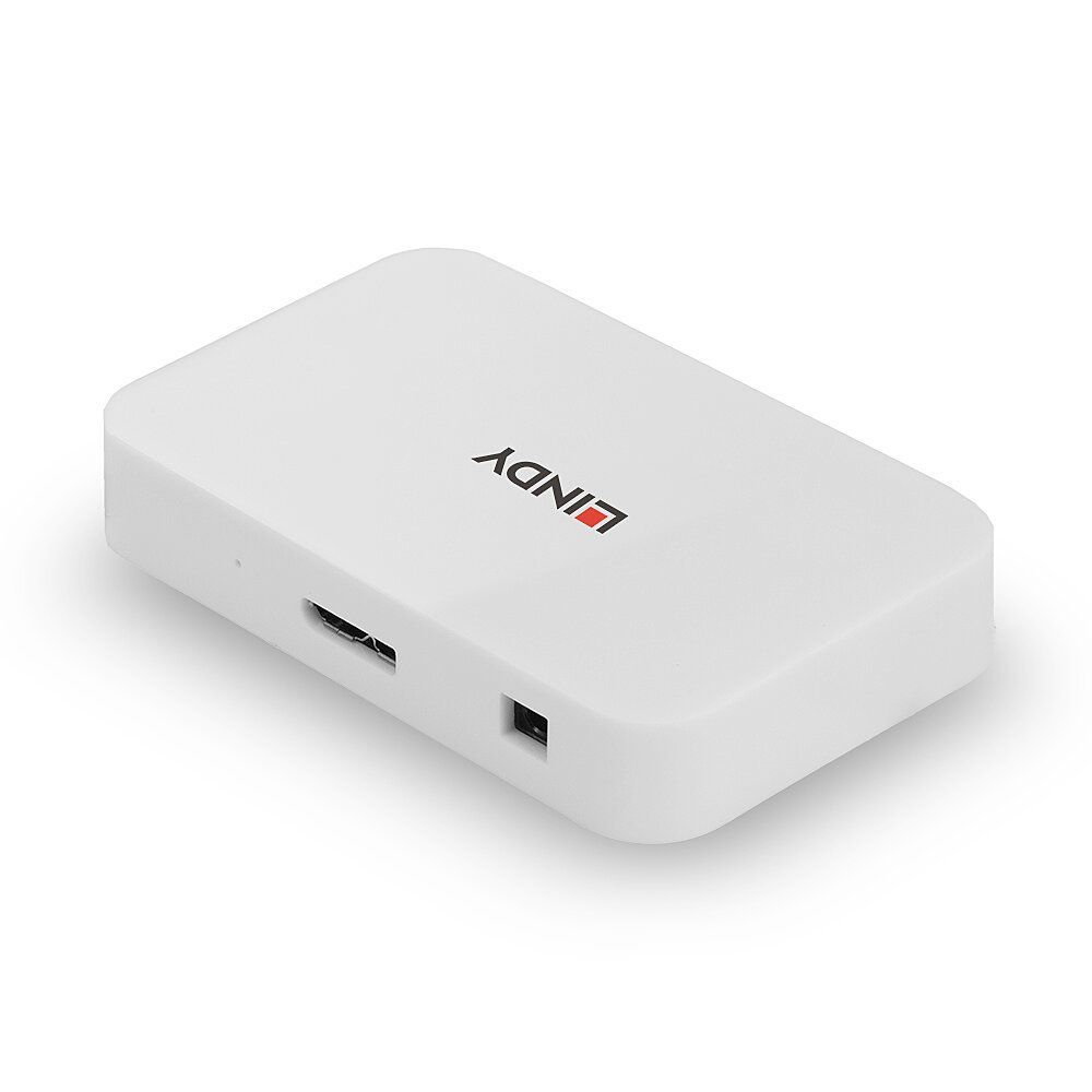 Lindy 43143 perno e concentratore 5000 Mbit/s Bianco [LINDY43143]