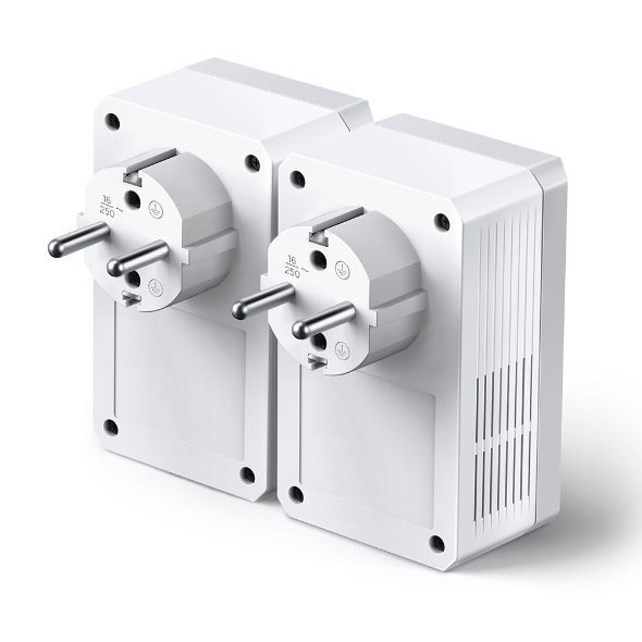 TP-Link TL-PA4010P KIT V5 adattatore di rete PowerLine 600 Mbit/s Collegamento ethernet LAN Bianco 2 pz [TL-PA4010PKIT]