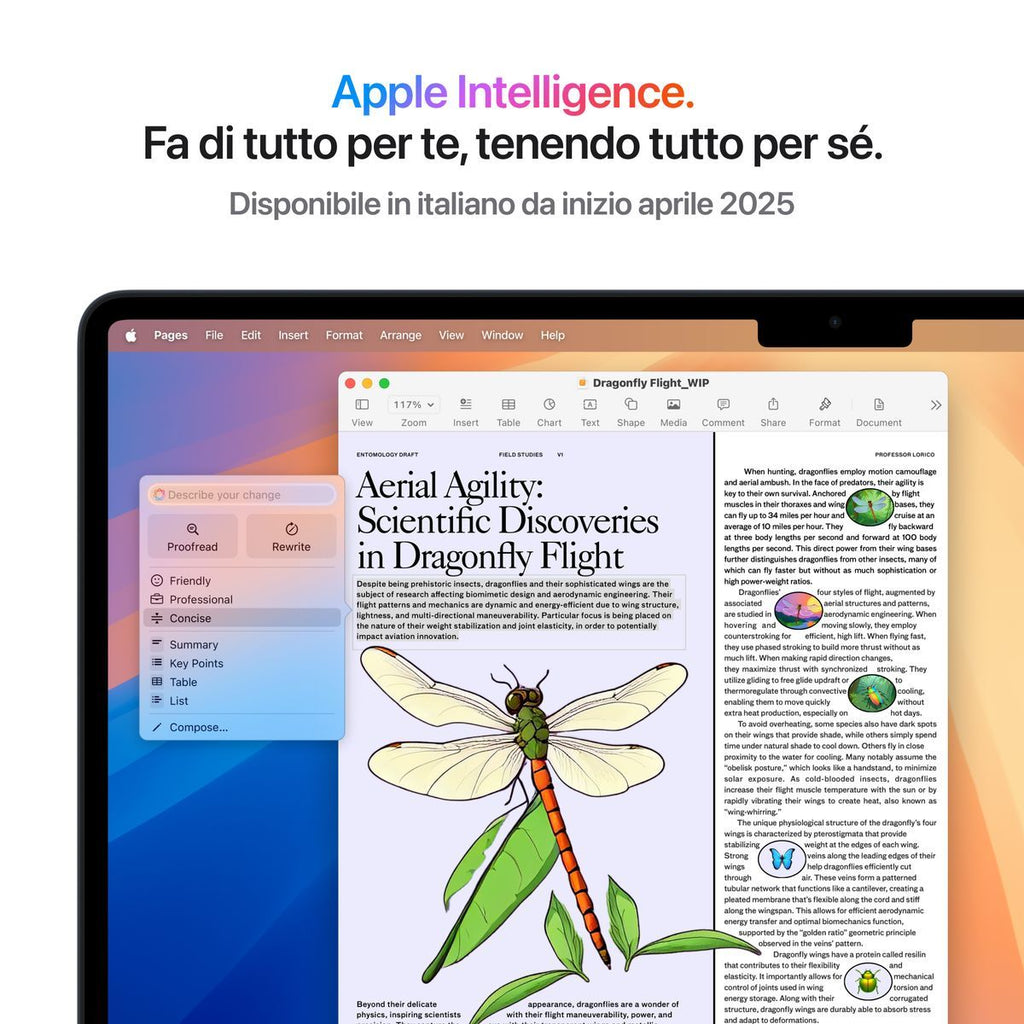 Apple MacBook Air 15'' M4 chip 10-core CPU 10-core GPU, 16GB, 512GB SSD - Mezzanotte [MW1M3T/A]