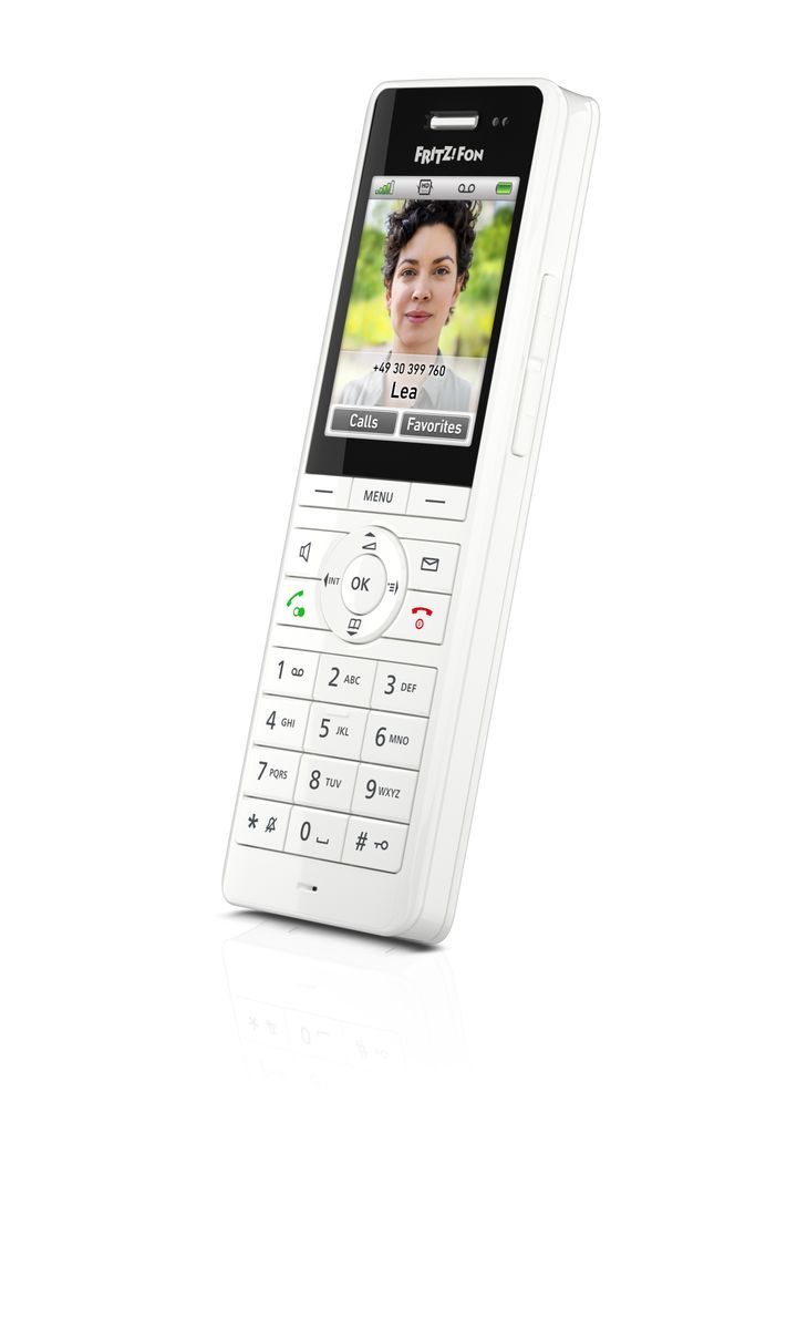FRITZ!Fon X6 Telefono DECT Identificatore di chiamata Bianco [20003010]