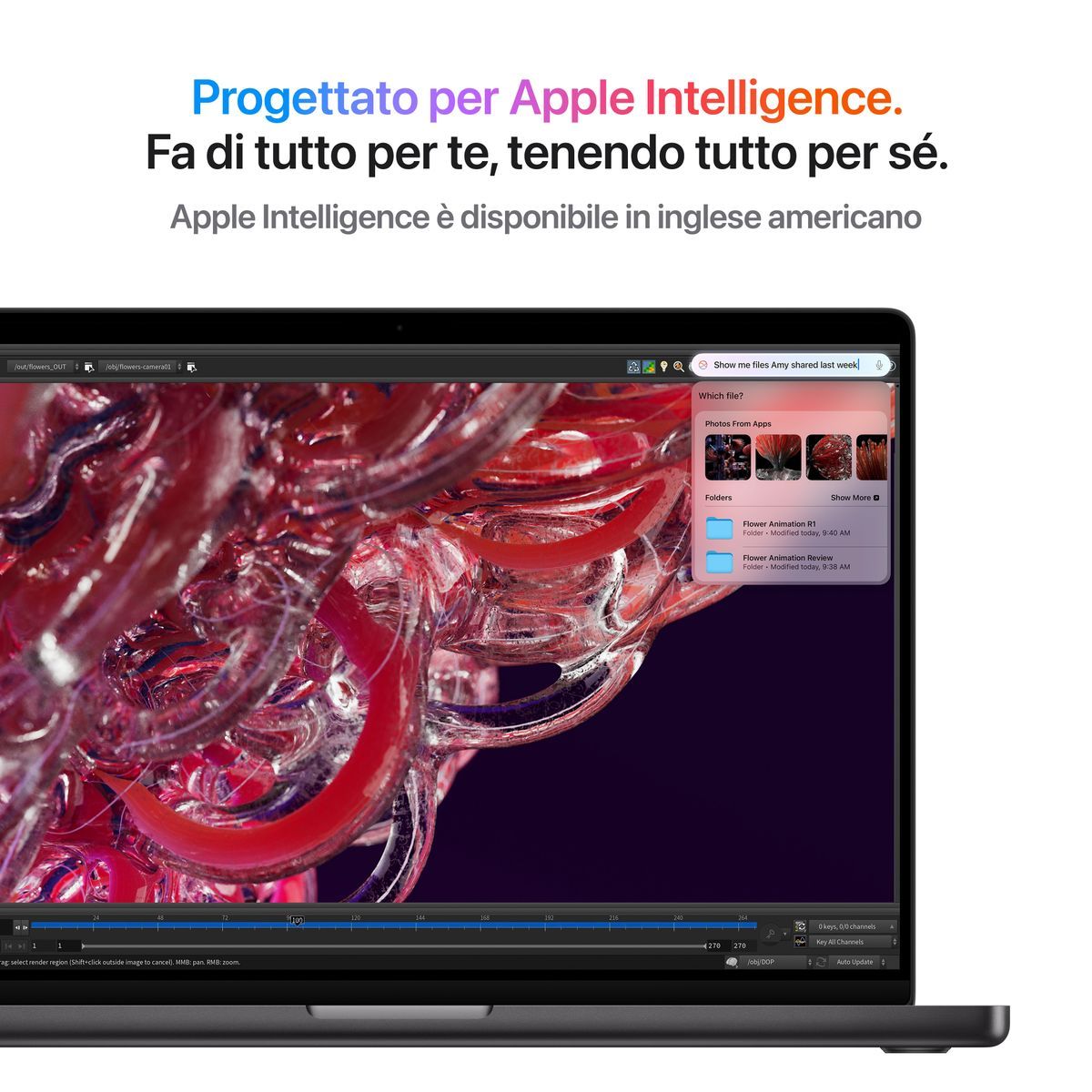 Apple MacBook Pro 16": Chip M4 Max con cpu 16 core e gpu 40 core, 1TB SSD - Argento [MX2W3T/A]