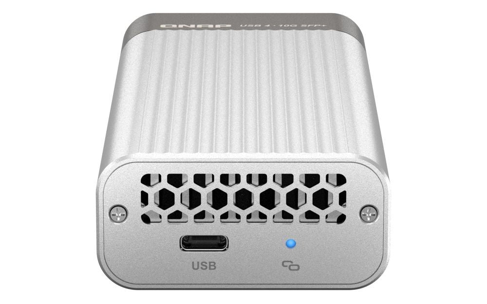 QNAP USB 4 Type-C to 1 x 10GbE SFP+Network A Ethernet 10000 Mbit/s [QNA-UC10G1SF]