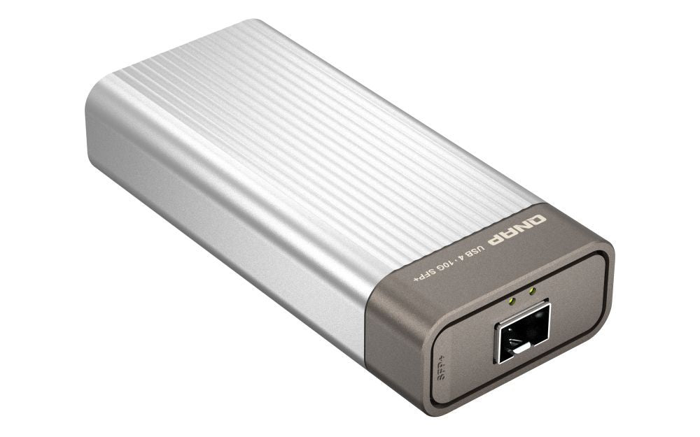 QNAP USB 4 Type-C to 1 x 10GbE SFP+Network A Ethernet 10000 Mbit/s [QNA-UC10G1SF]