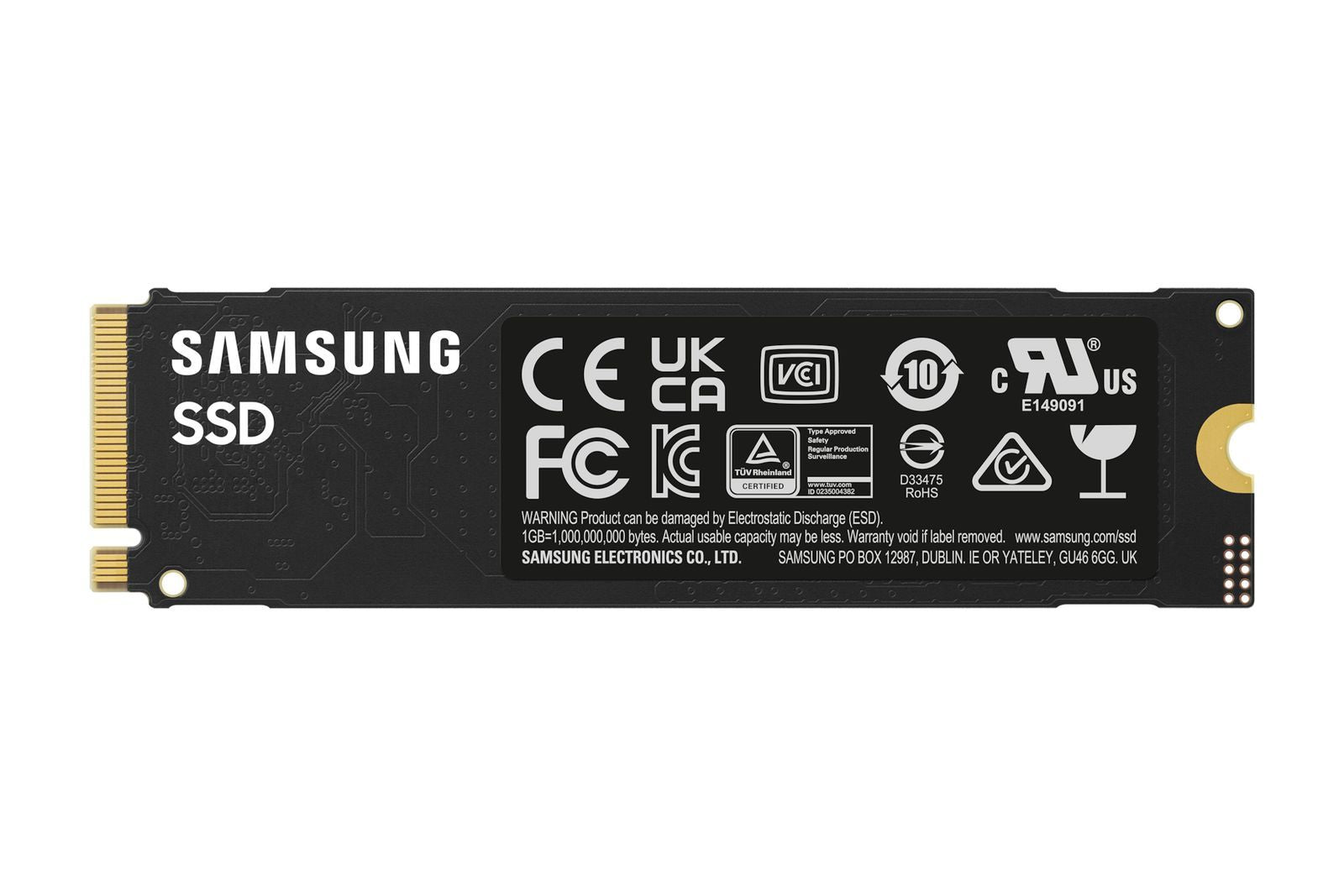 Samsung MZ-V9S1T0 1 TB M.2 PCI Express 4.0 NVMe V-NAND TLC [MZ-V9S1T0BW]