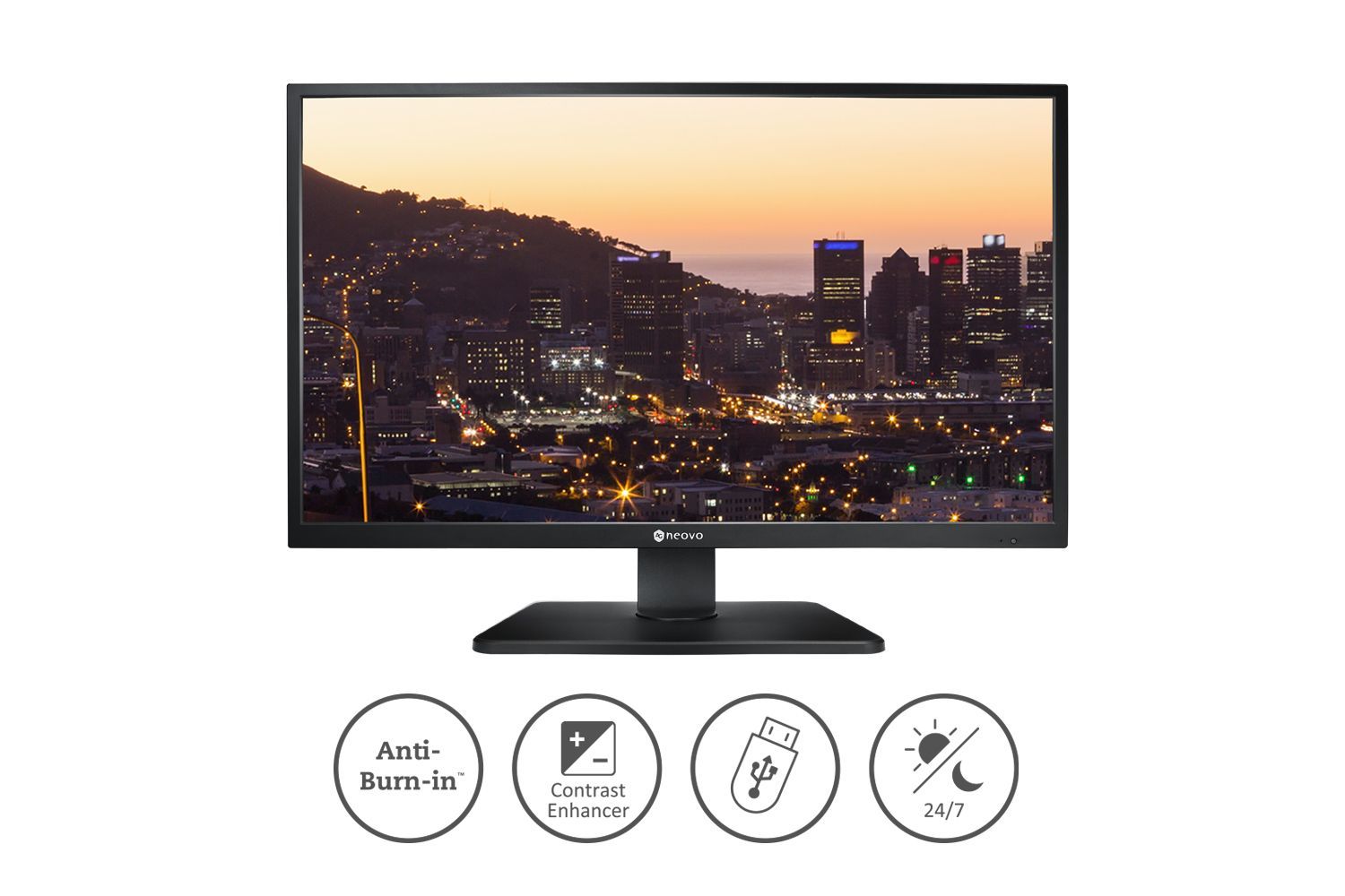 AG Neovo SC-32E monitor di sorveglianza 80 cm (31.5") 1920 x 1080 Pixel [SC-32E]