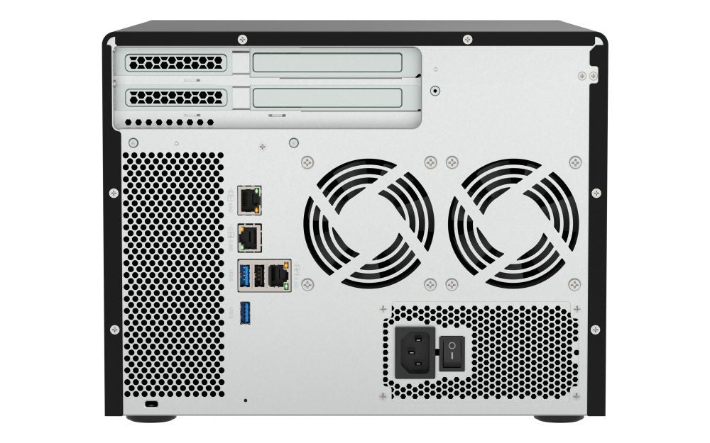 QNAP TS-855X SAN Tower Intel Atom C5125 8 GB DDR4 0 TB QNAP QTS Nero [TS-855X-8G]