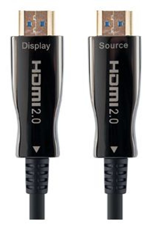 Hamlet XVCHDM-AOM50 cavo HDMI 50 m HDMI tipo A (Standard) Nero [XVCHDM-AOM50]