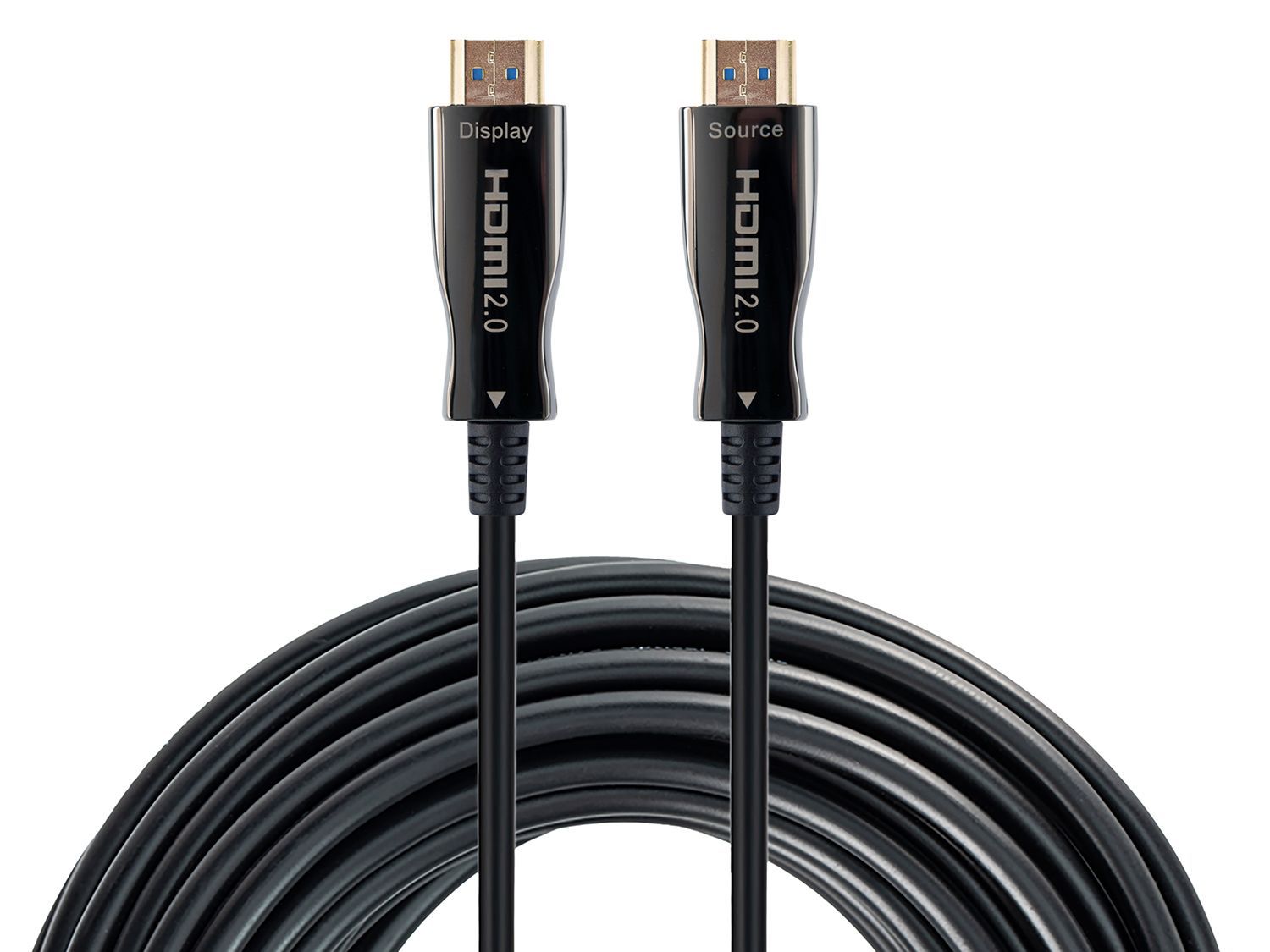 Hamlet XVCHDM-AOM50 cavo HDMI 50 m HDMI tipo A (Standard) Nero [XVCHDM-AOM50]