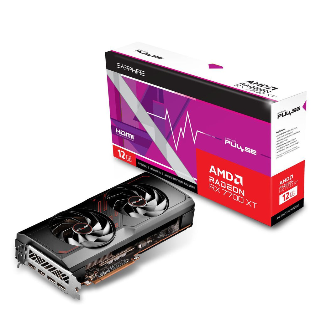 Sapphire PULSE Radeon RX 7700 XT AMD 12 GB GDDR6 [11335-04-20G]