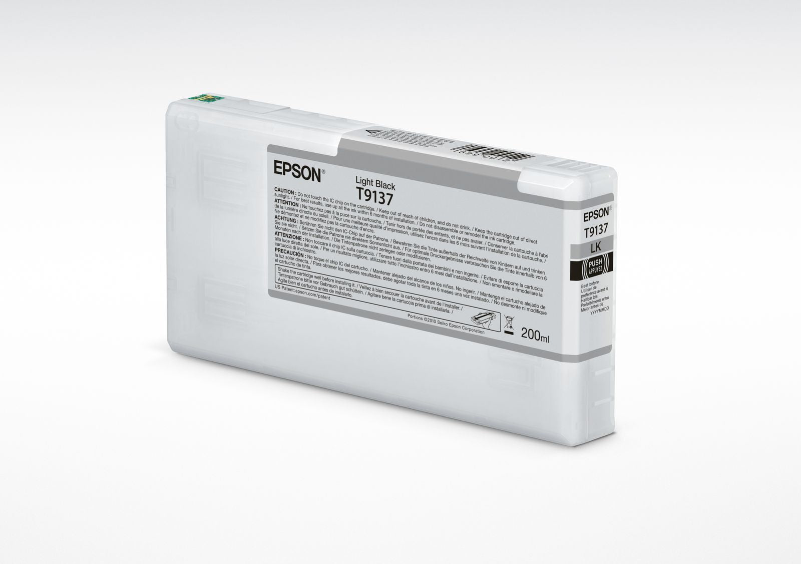 Epson T9137 Light Black Ink Cartridge (200ml) [C13T913700]