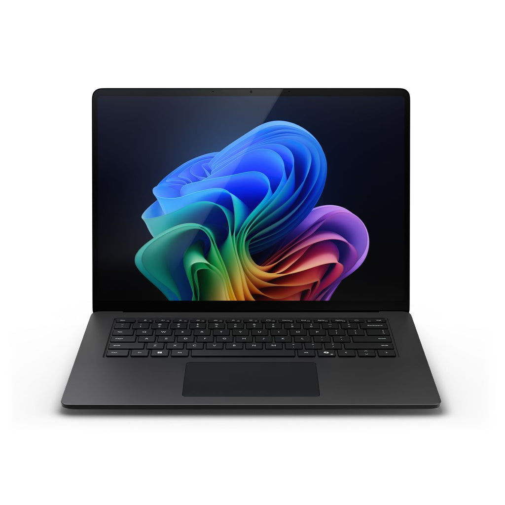 Microsoft Surface Laptop 7 Qualcomm Snapdragon Computer portatile 38,1 cm (15") Touch screen 32 GB LPDDR5x-SDRAM 1 TB SSD Wi-Fi 7 (802.11be) Windows 11 Pro Nero [ZHR-00010]