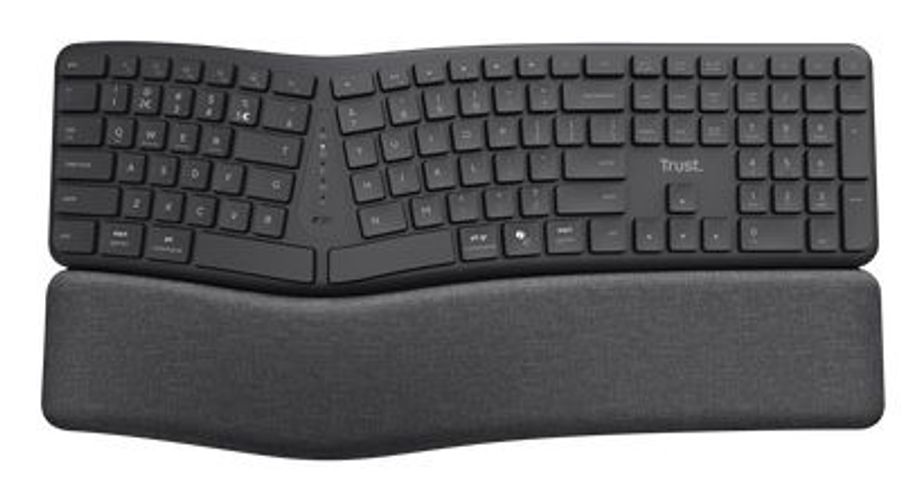 TRUST TASTIERA, KEYRA ERGO MULTI WIRELESS, IT [25706]