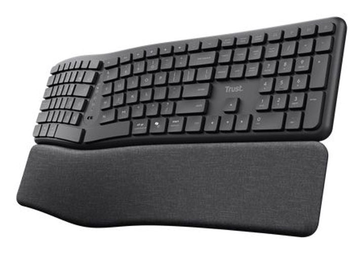 TRUST TASTIERA, KEYRA ERGO MULTI WIRELESS, IT [25706]