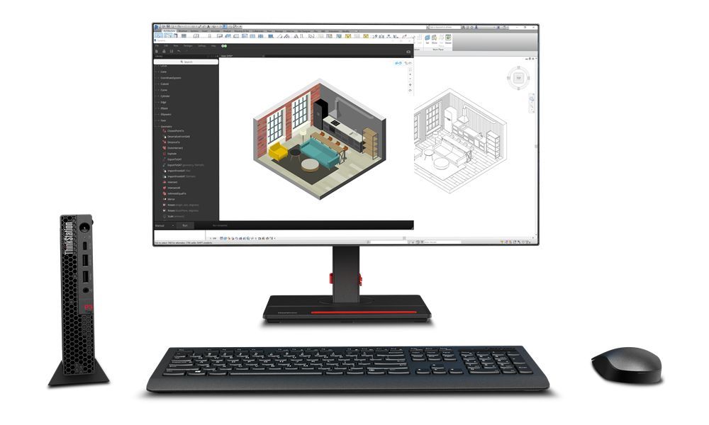 Lenovo ThinkStation P3 Intel Core i9 i9-13900T 32 GB DDR5-SDRAM 1 TB SSD NVIDIA Quadro T1000 Windows 11 Pro Mini PC Nero [30H0000KIX]
