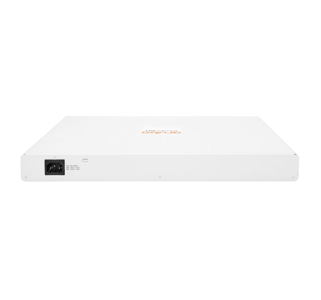 HPE Aruba Networking Aruba Instant On 1960 24G 20p Class4 4p Class6 PoE 2XGT 2SFP+ 370W Gestito L2+ Gigabit Ethernet (10/100/1000) Supporto Power over Ethernet (PoE) 1U Bianco [JL807A#ABB]
