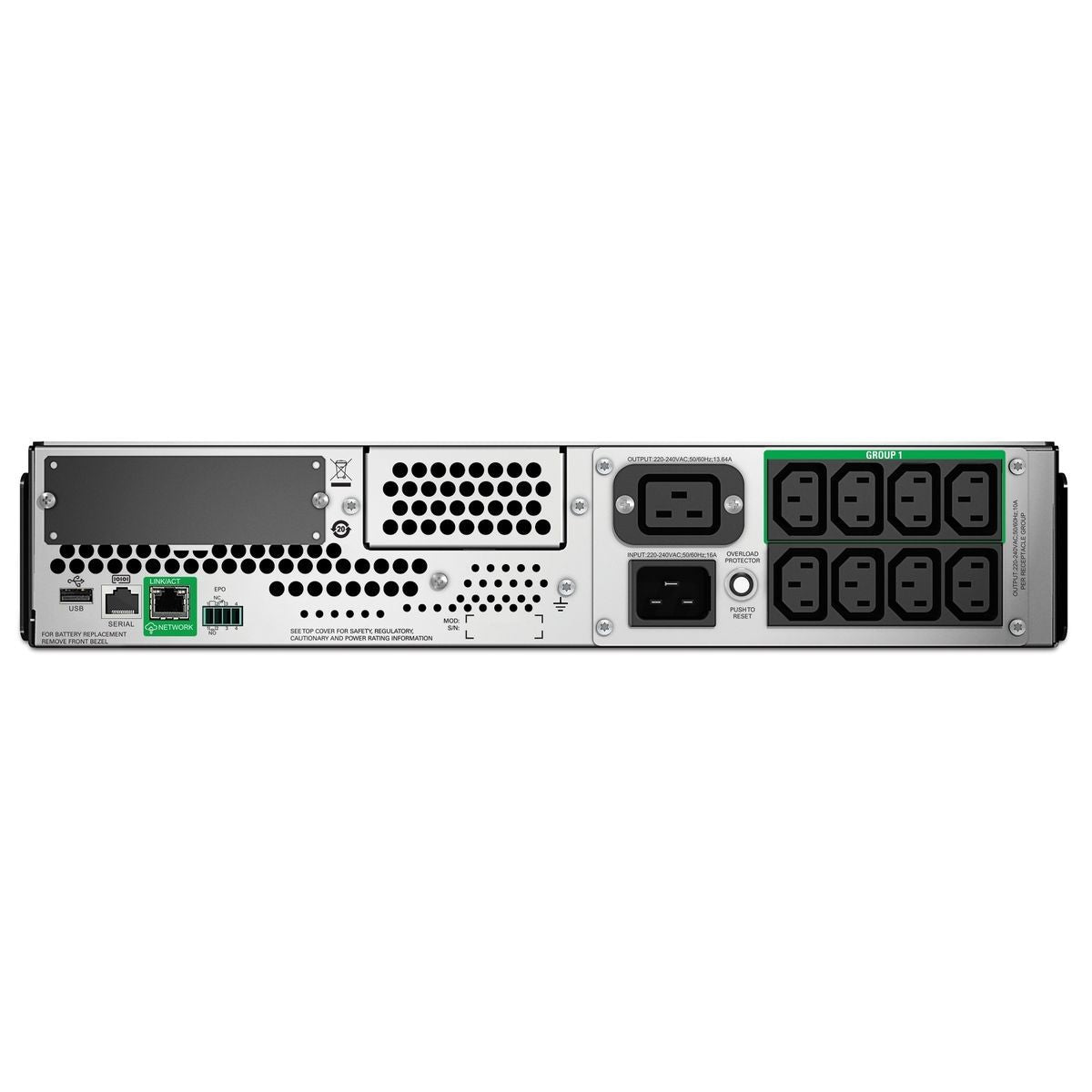 APC SMT3000RMI2UC gruppo di continuità (UPS) A linea interattiva 3 kVA 2700 W 9 presa(e) AC [SMT3000RMI2UC]