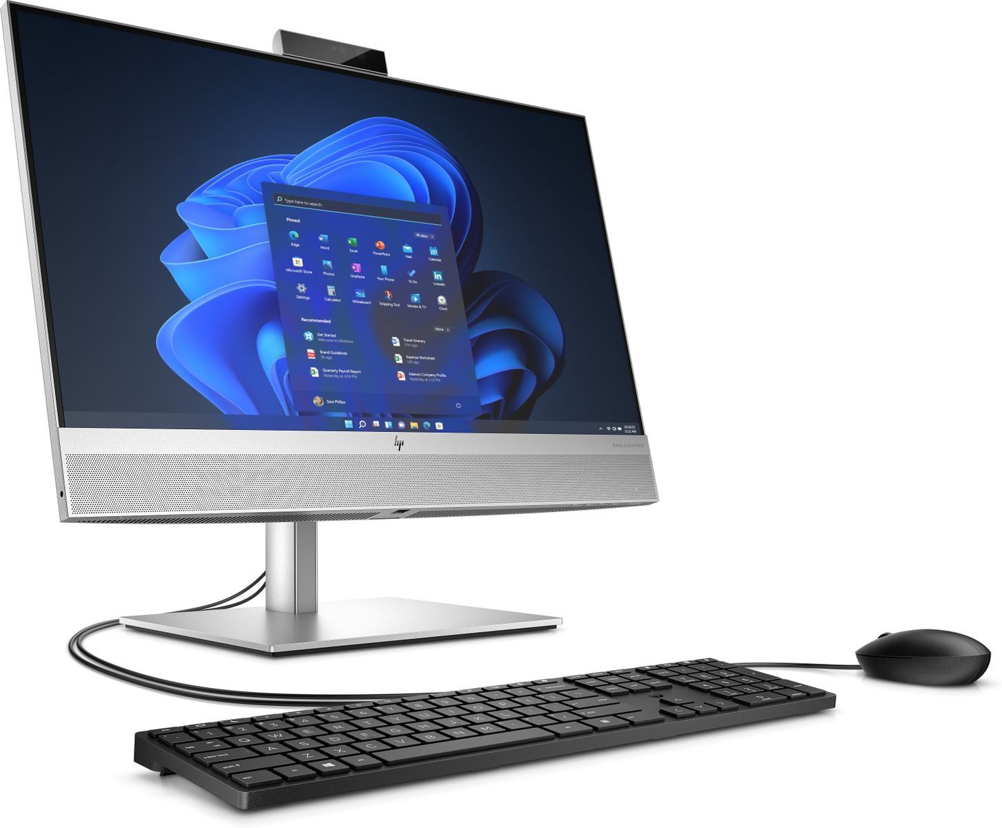 HP EliteOne 840 G9 Intel Core i7 i7-14700 60,5 cm (23.8") 1920 x 1080 Pixel PC All-in-one 16 GB DDR5-SDRAM 512 GB SSD Windows 11 Pro Wi-Fi 6E (802.11ax) Argento [99A48ET#ABZ]