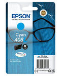 Epson Singlepack Cyan 408L DURABrite Ultra Ink [C13T09K24010]