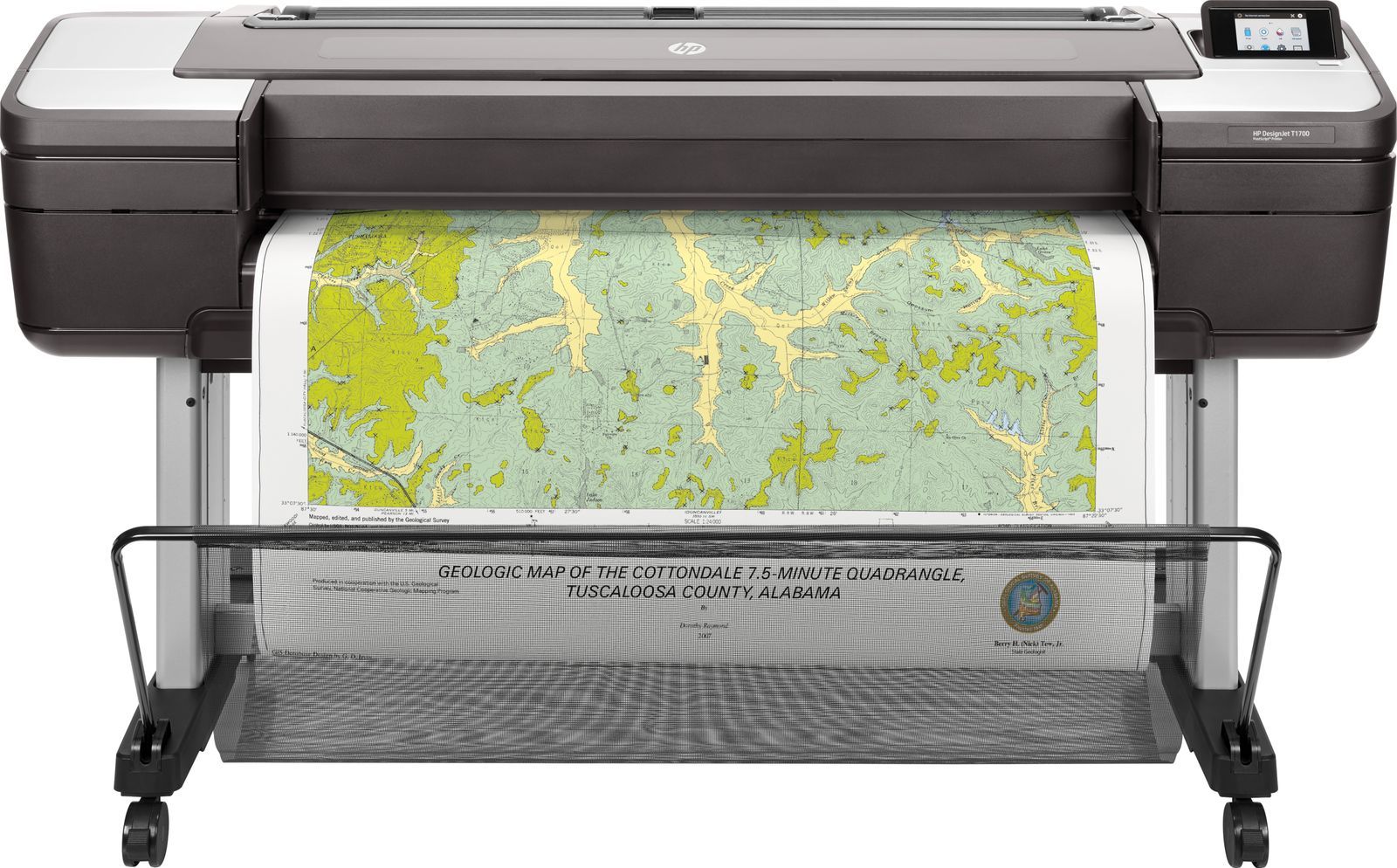 HP Designjet Stampante T1700 PostScript da 44" [1VD87A#B19]