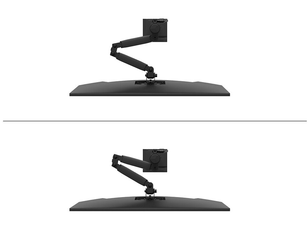 Neomounts DS60-600BL1 Braccio per monitor 10-32" - Quick-fix - 180-stop [DS60-600BL1]
