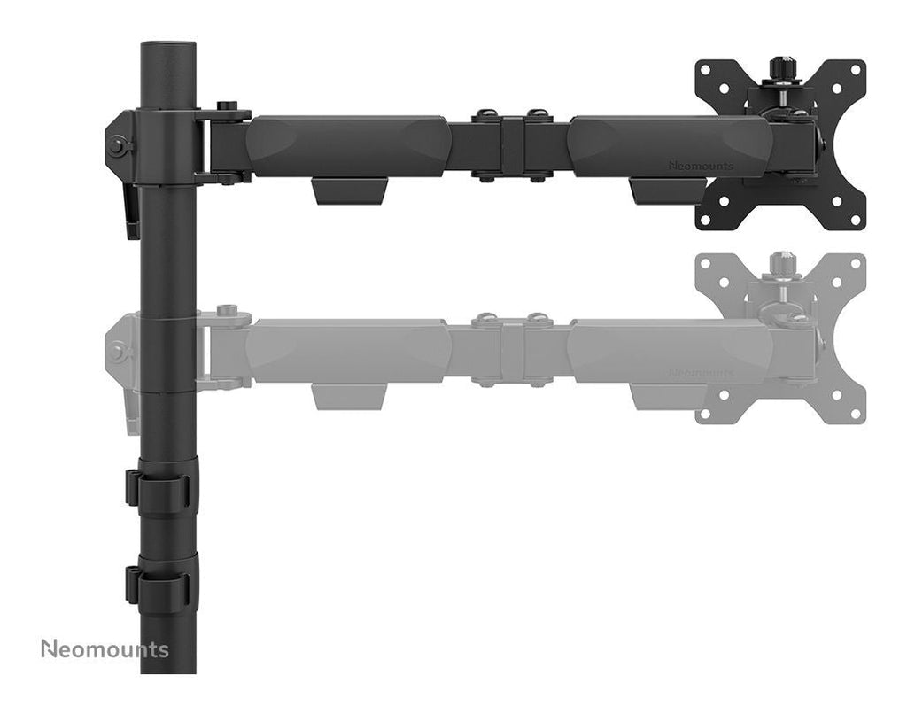 Neomounts DS60-600BL1 Braccio per monitor 10-32" - Quick-fix - 180-stop [DS60-600BL1]