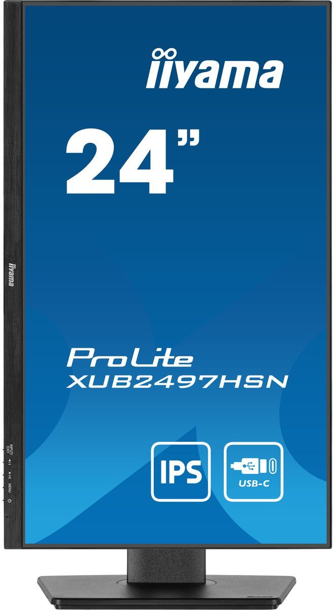 iiyama ProLite XUB2497HSN-B1 LED display 61 cm (24") 1920 x 1080 Pixel Full HD Nero [XUB2497HSN-B1]