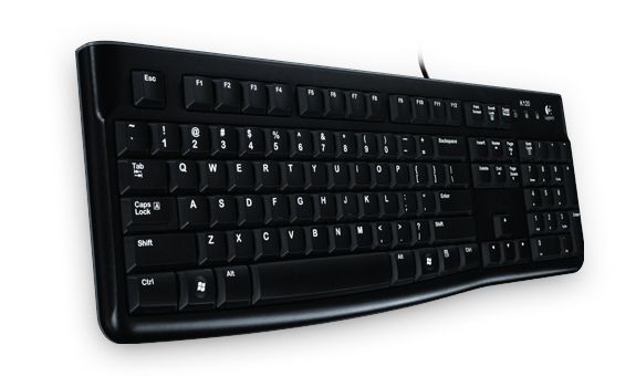 Logitech Keyboard K120 for Business tastiera Ufficio USB QWERTY Italiano Nero [920-002517]