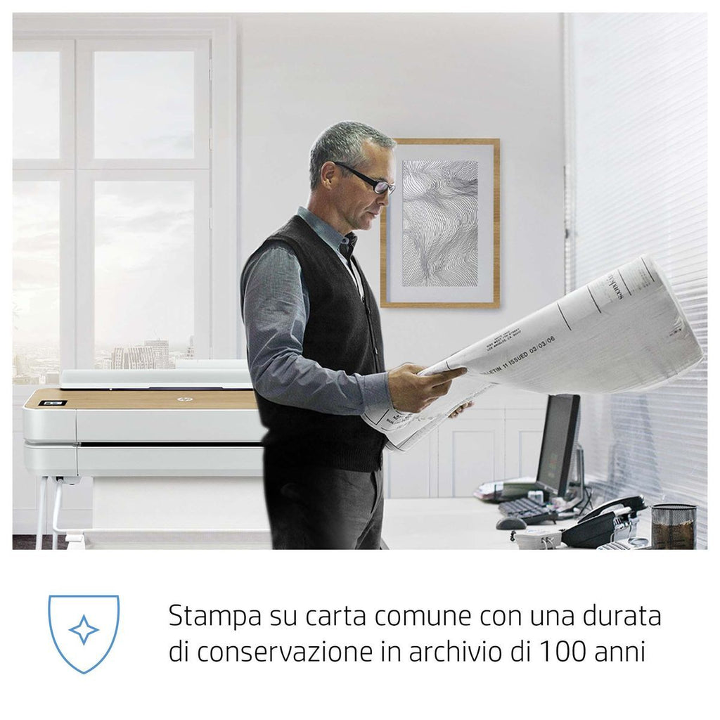 HP Cartuccia inchiostro magenta DesignJet 728, 300 ml [F9K16A]