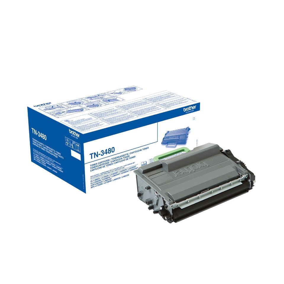 Brother TN-3480 cartuccia toner 1 pz Originale Nero [TN3480]