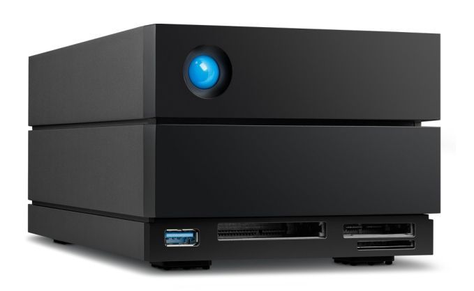 LaCie 2BIG DOCK array di dischi 16 TB Desktop Nero [STLG16000400]