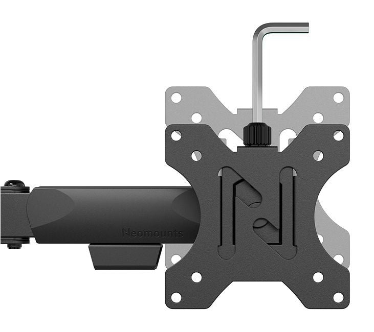 Neomounts DS60-600BL3 Braccio per monitor 10-27" - Quick-fix - 180-stop [DS60-600BL3]