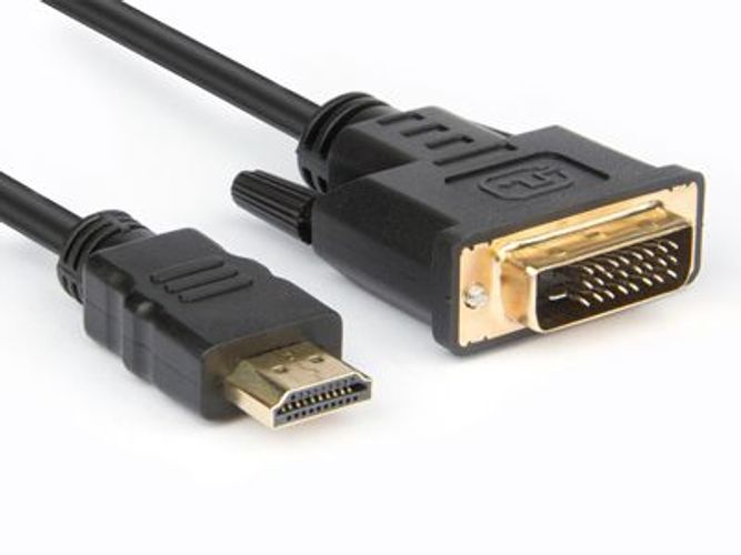Hamlet XVCHDM-DV18 cavo e adattatore video 1,8 m HDMI tipo A (Standard) DVI-D Nero [XVCHDM-DV18]