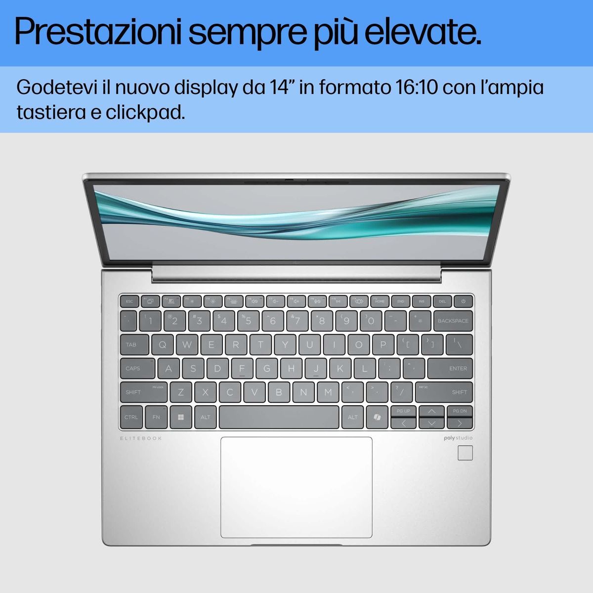 HP EliteBook 640 G11 Intel Core Ultra 5 135U Computer portatile 35,6 cm (14") WUXGA 16 GB DDR5-SDRAM 512 GB SSD Wi-Fi 6E (802.11ax) Windows 11 Pro Argento [9Y7D3ET#ABZ]
