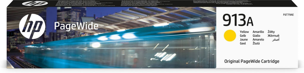HP Cartuccia giallo originale 913A PageWide [F6T79AE]